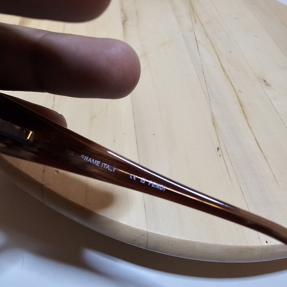 Fendi Eyeglasses Frames Only F602R 52□16 250 135 Made in Italy Missing Rhineston - Picture 7 of 10